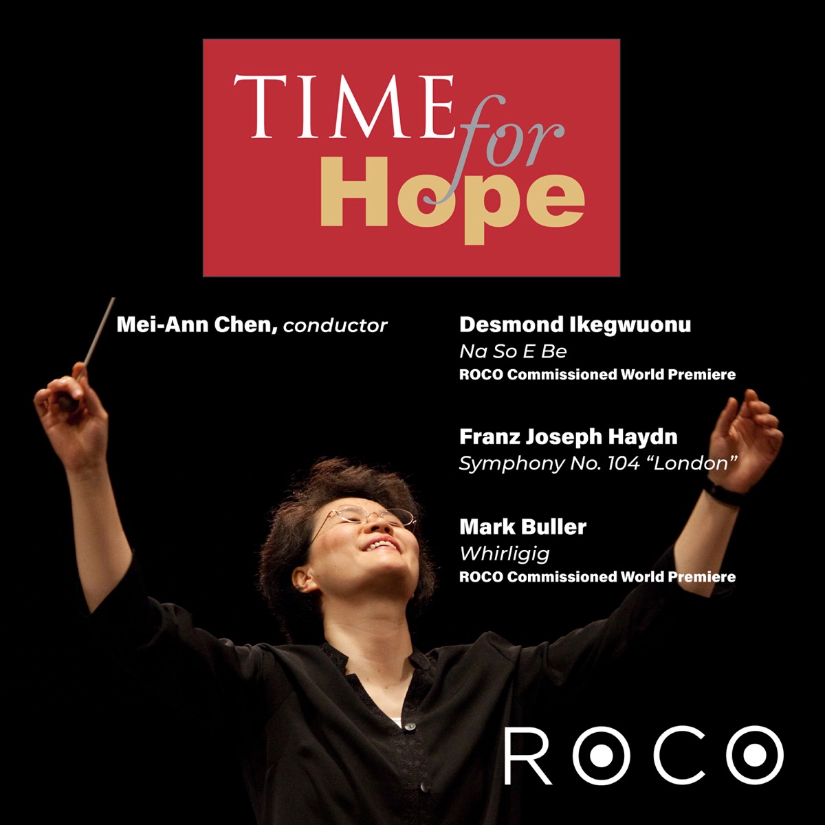 ROCO In Concert: Time for Hope - EP by ROCO & Mei-Ann Chen album cover
