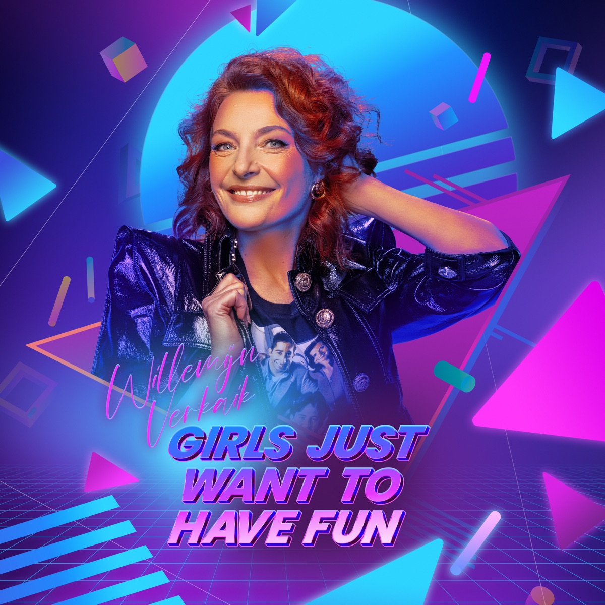 Girls Just Want to Have Fun - Single by Play That Song Again & Willemijn Verkaik album cover