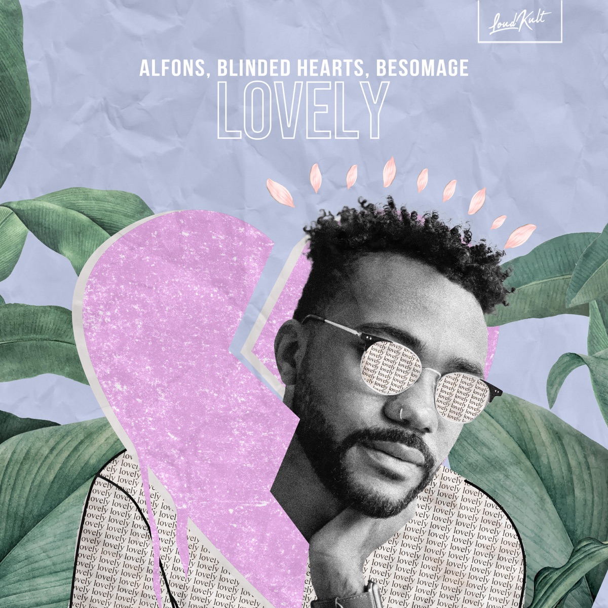 Lovely - Single by Alfons, Blinded Hearts & Besomage album cover