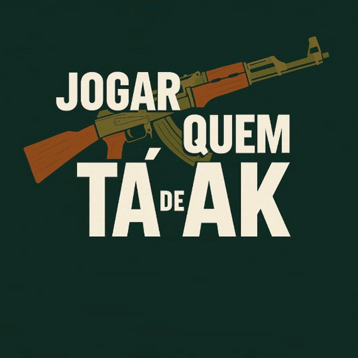 Jogar Quem Ta de Ak (feat. jovem venom) [Acoustic] - Single by dj cabelin de vila velha album cover