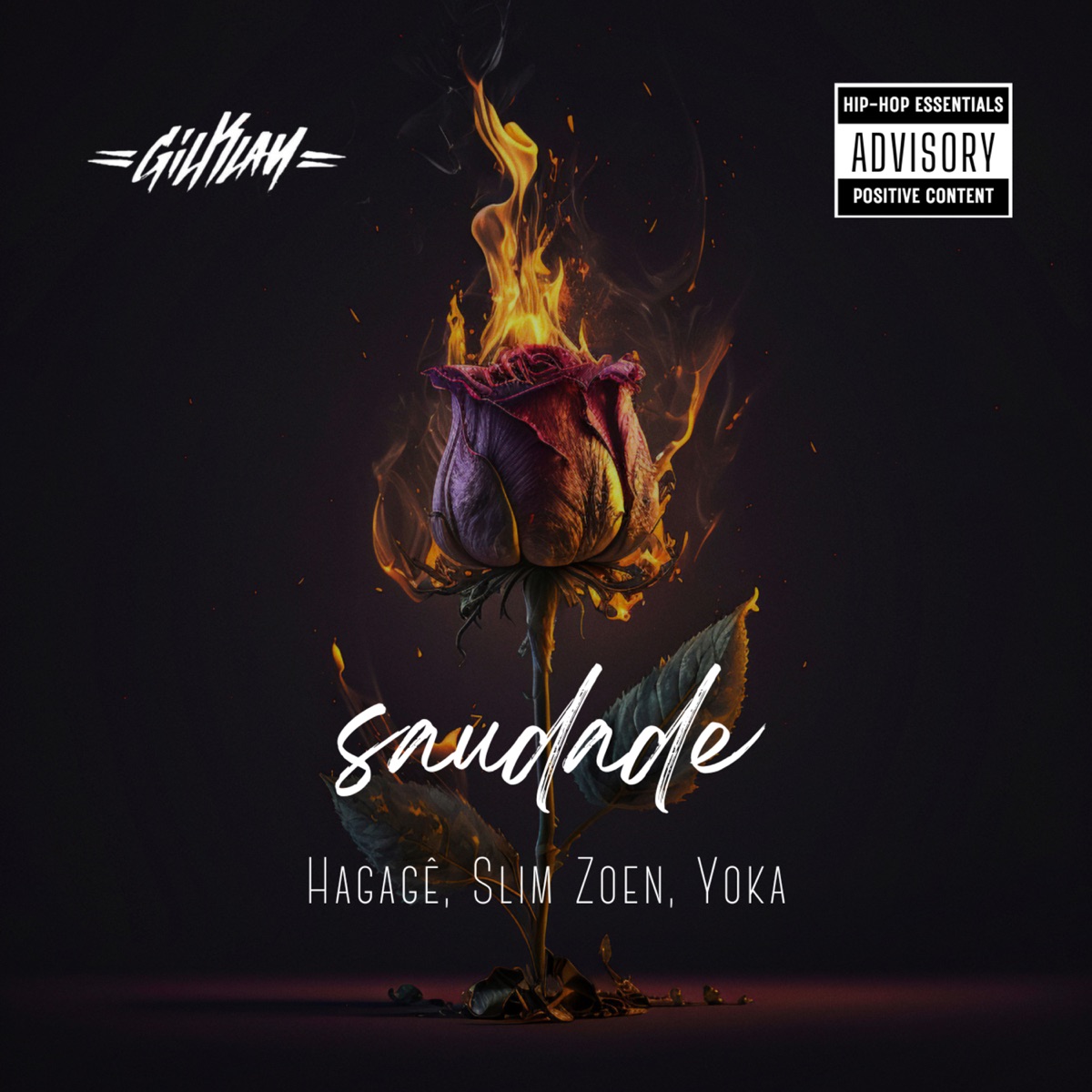 Saudade - Single by Hagagê, Slim Zoen & Yoka album cover