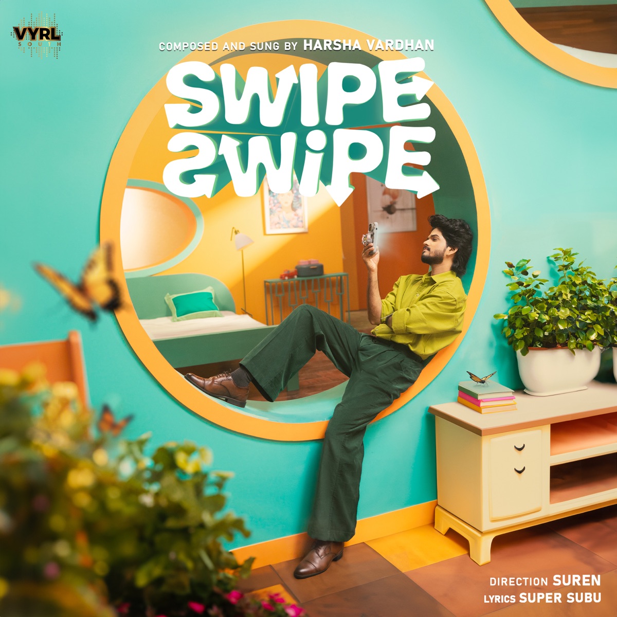 Swipe Swipe - Single by Harsha Vardhan album cover