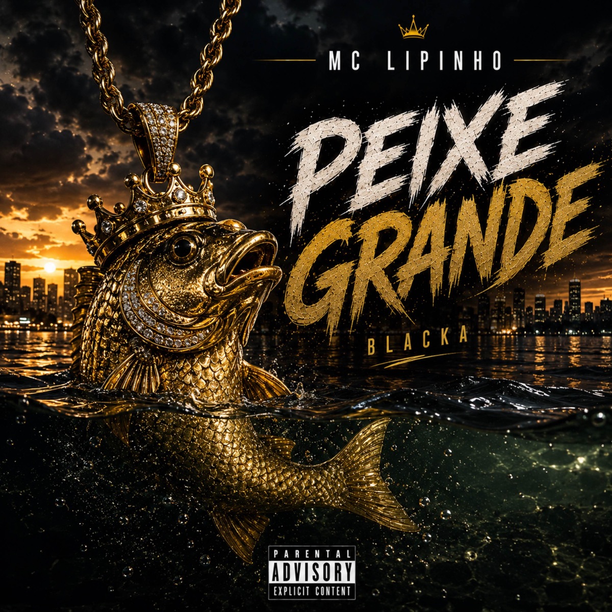 Peixe Grande - Single by Mc Lipinho, Blacka & Rotieh Produções album cover