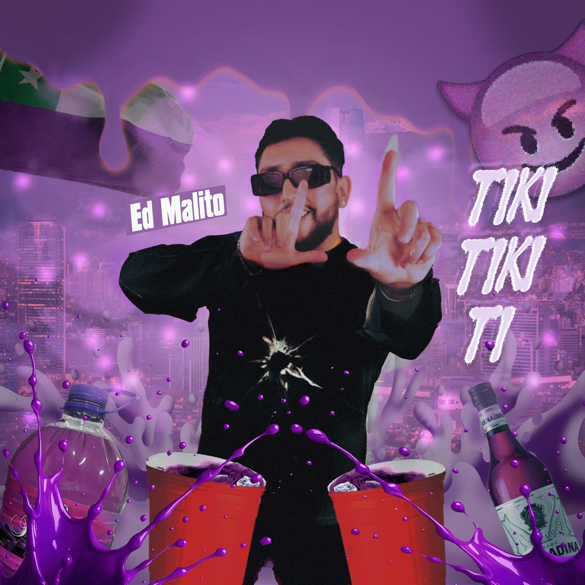 Tiki Tiki Ti - Single by Ed Malito, Pumpky & Sonido Certero album cover