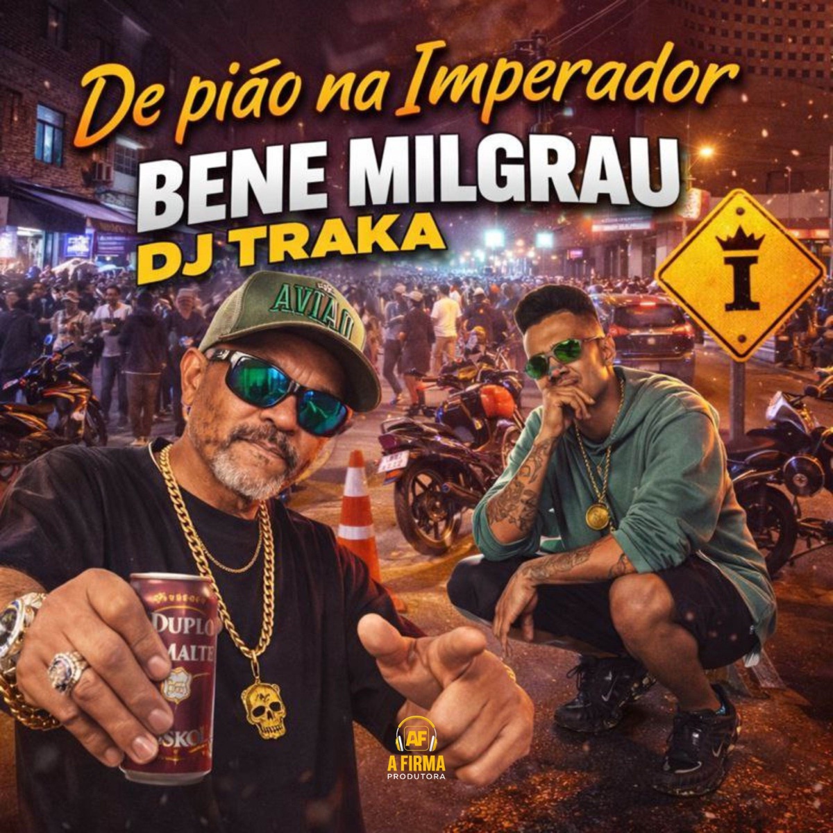 DIA DE PIÃO NO IMPERADOR - Single by Bene MilGrau, DJ TRAKA & Afirma Produtora album cover