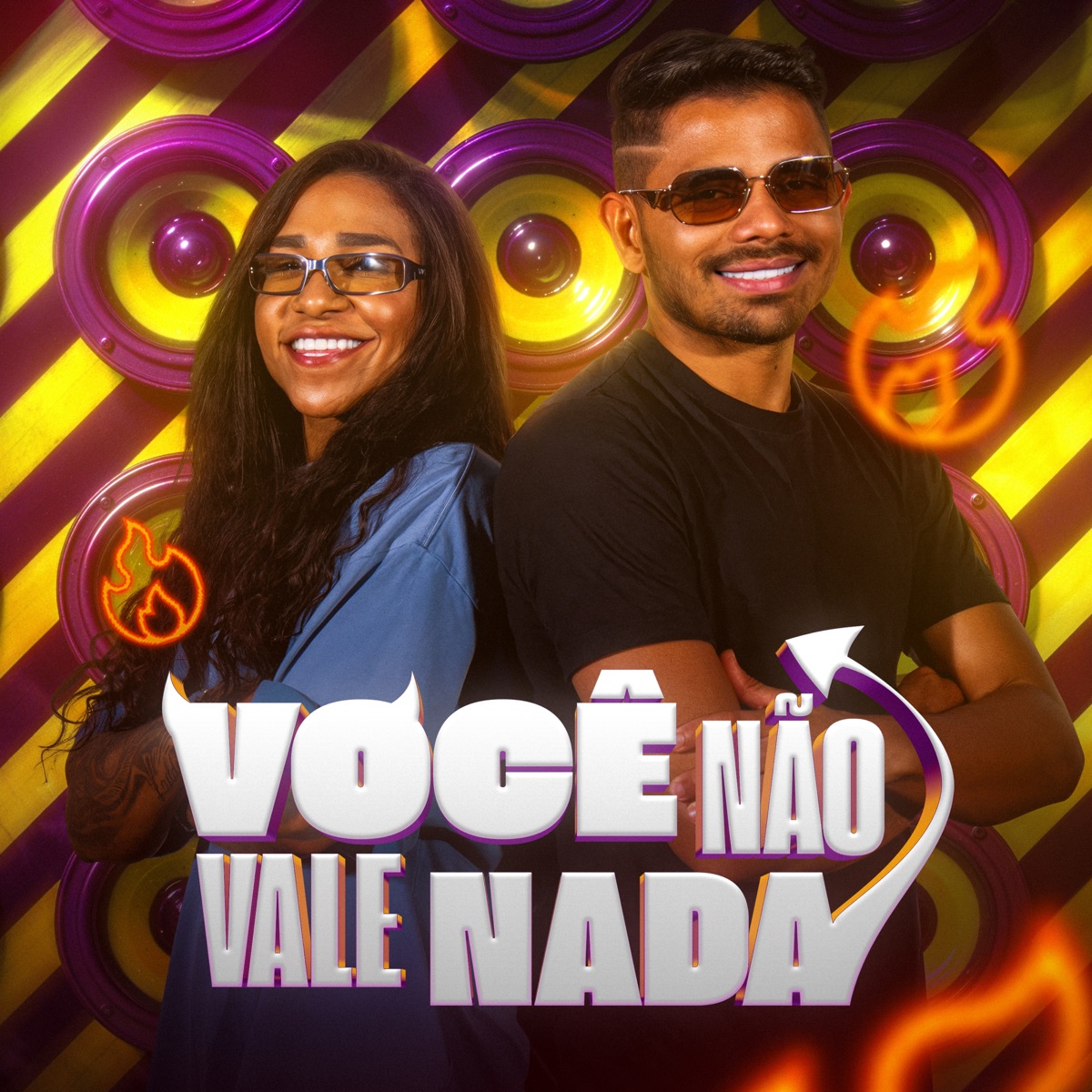 Você Não Vale Nada - Single by Evoney Fernandes, MC Danny & Maestro dos Beats album cover