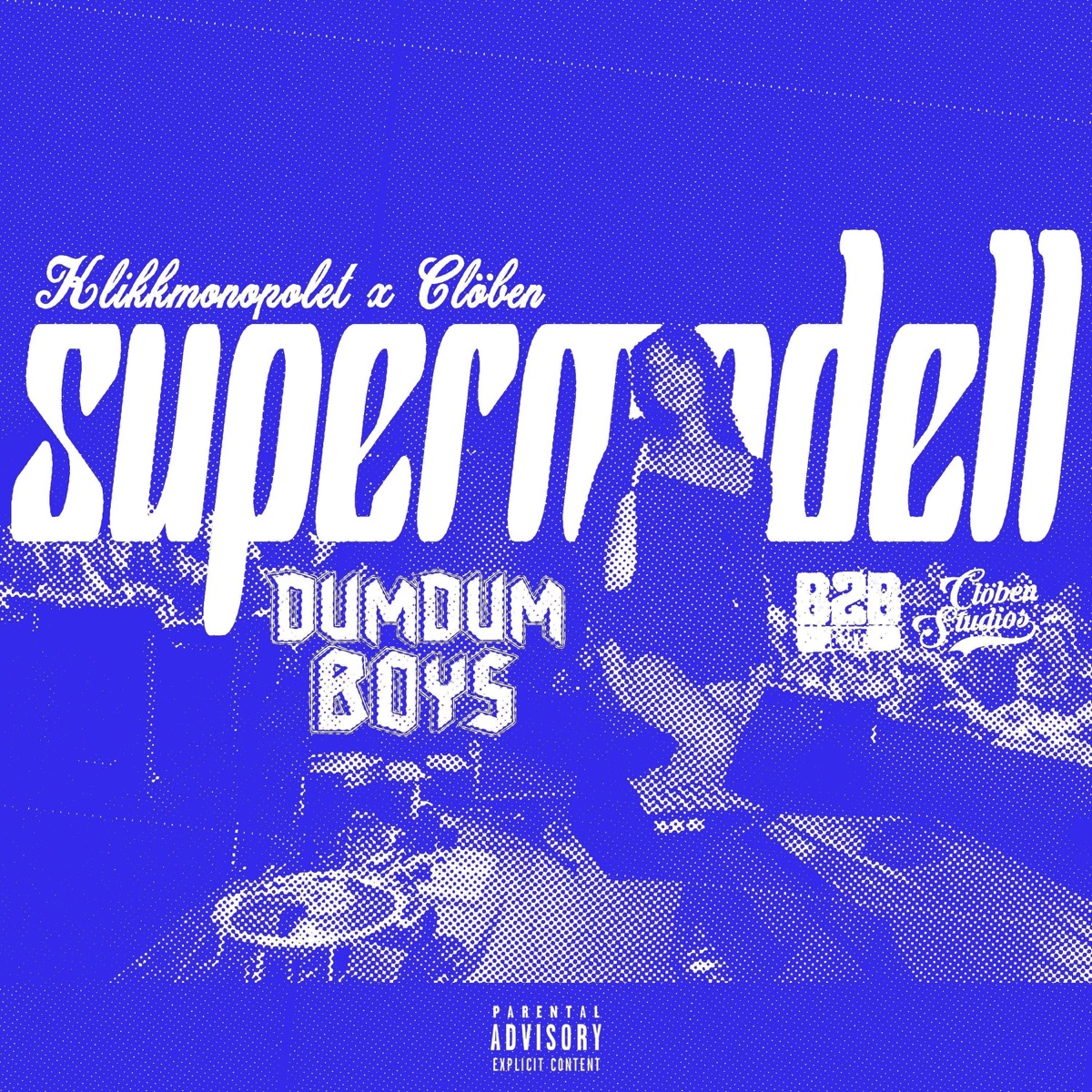 Supermodell (DumDum Boys) - Single by Klikkmonopolet & Clöben album cover
