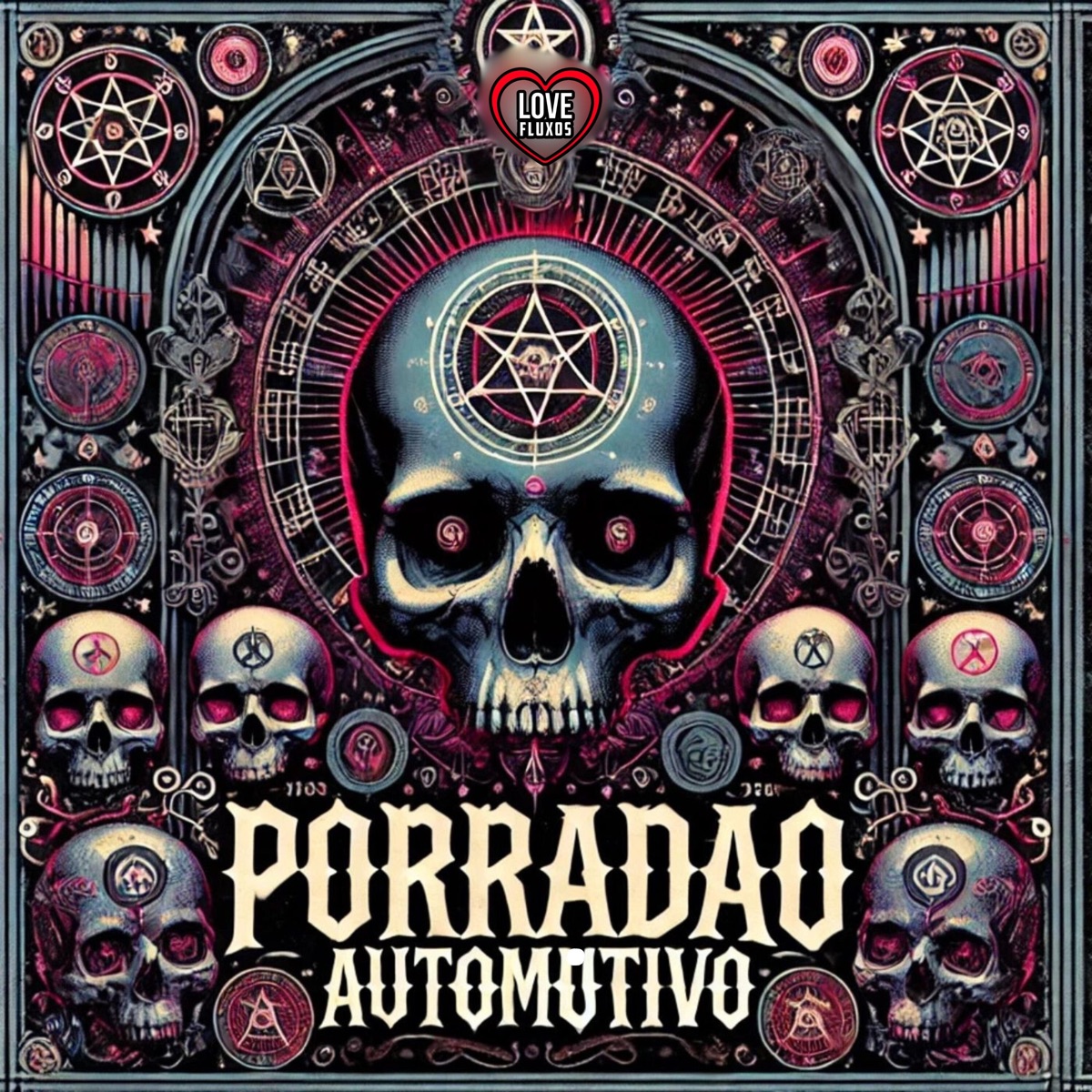 Porradão Automotivo (feat. DJ GABRIEL GAVA) - Single by Love Fluxos, DJ PEDRO WALKER & DJ Biel album cover