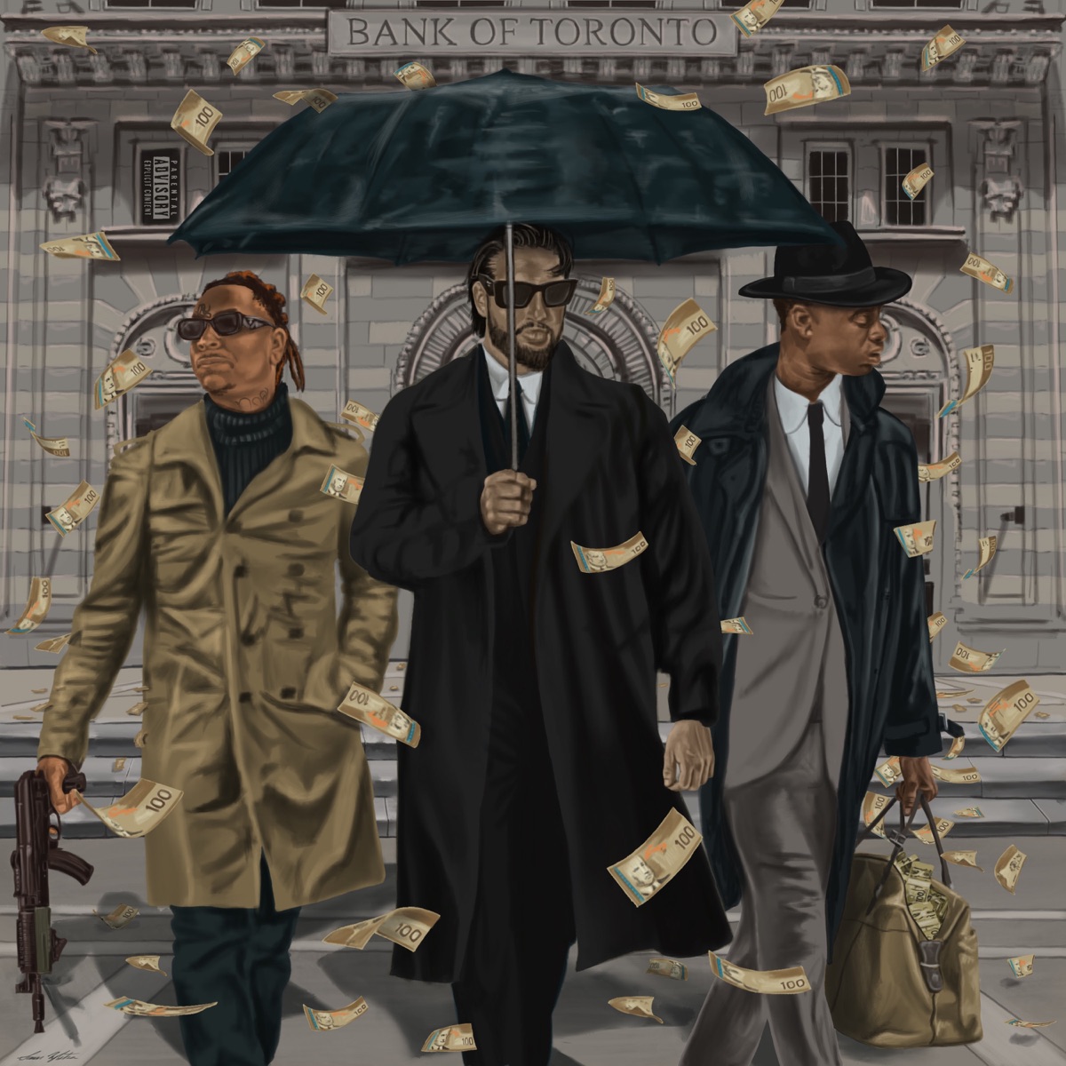 Money Showers - Single by Money Musik, Lil Gotit & Lil Double 0 album cover artwork