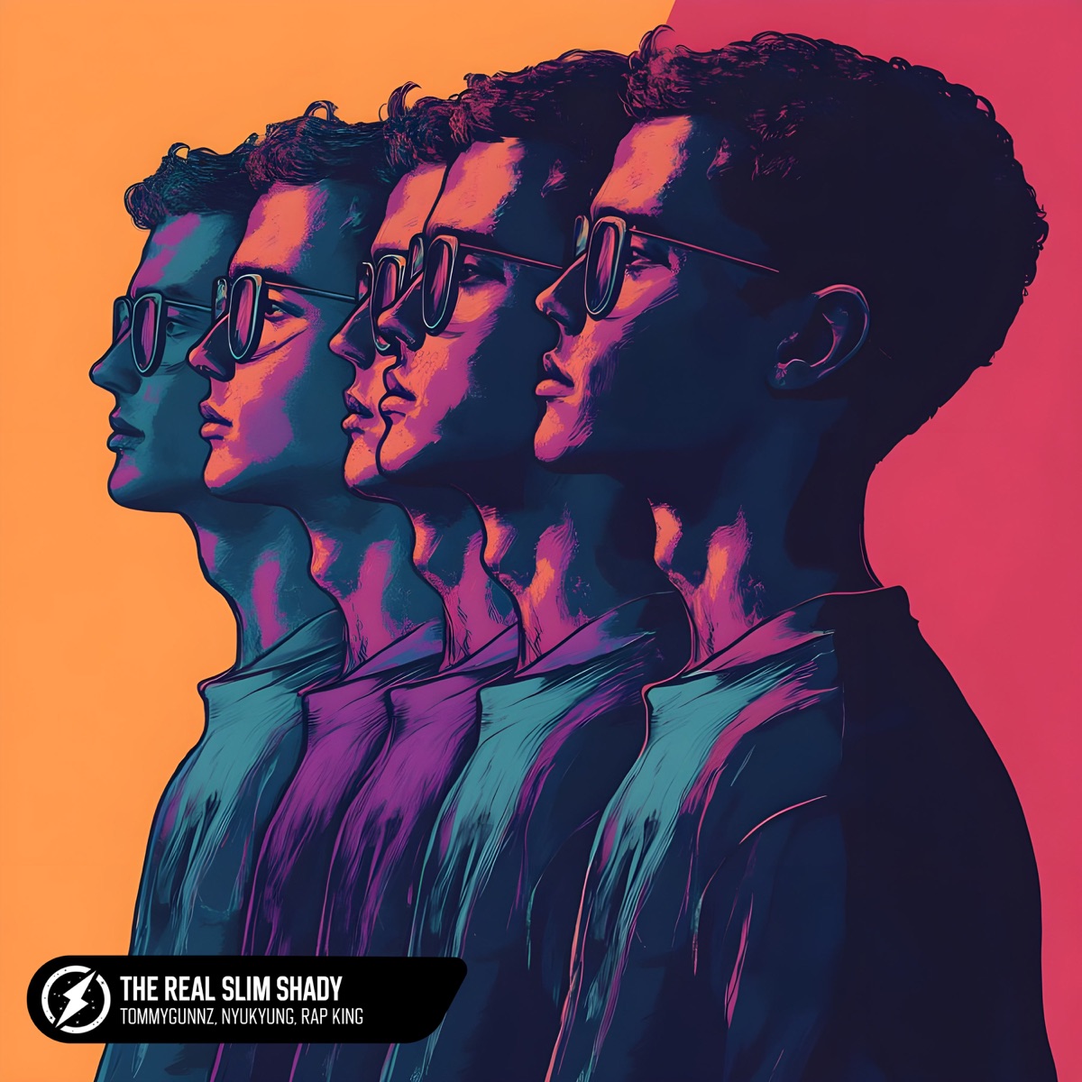 The Real Slim Shady (Cover) - Single by Tommygunnz, Nyukyung & Rap King album cover