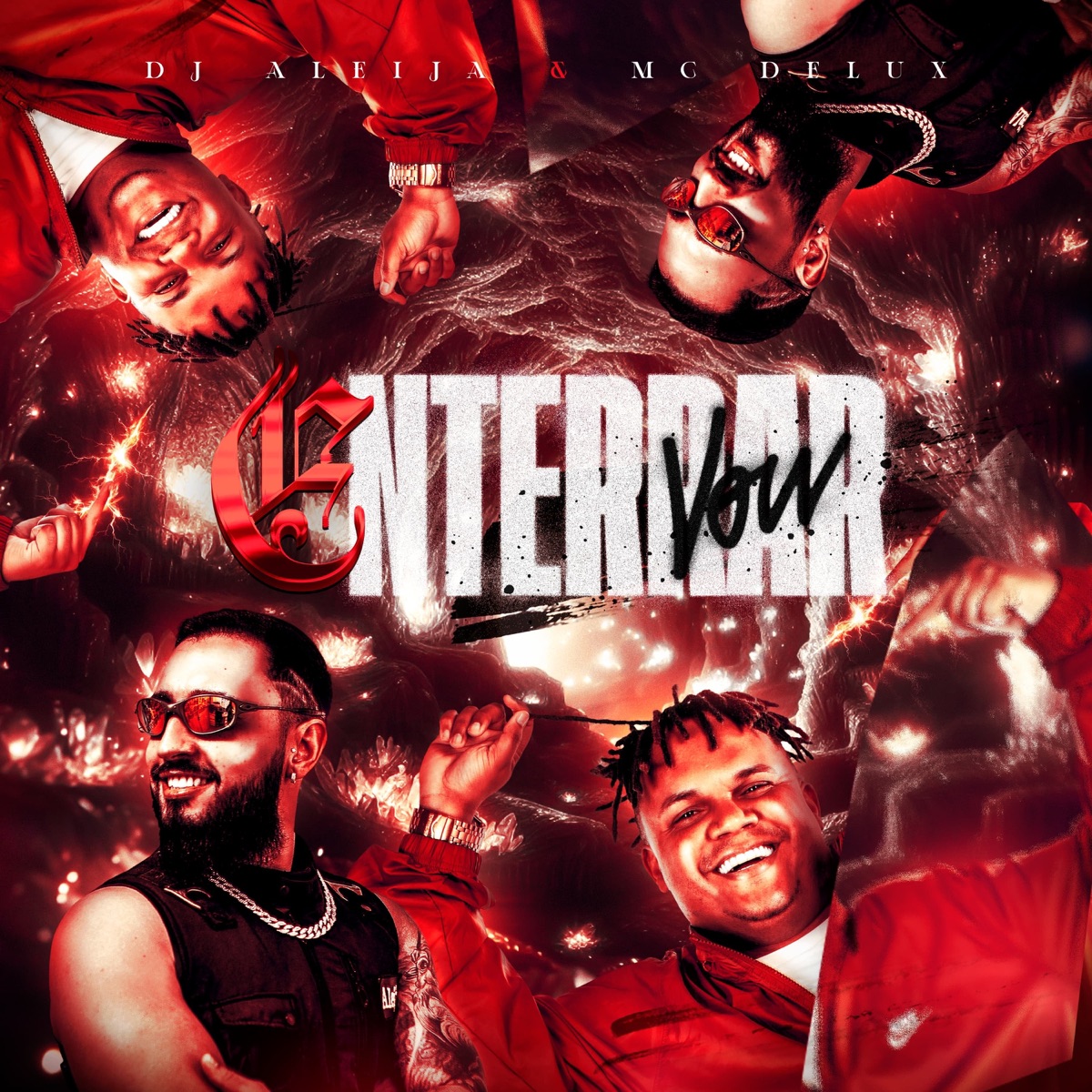 Vou Enterrar - Single by DJ Aleija & Mc Delux album cover