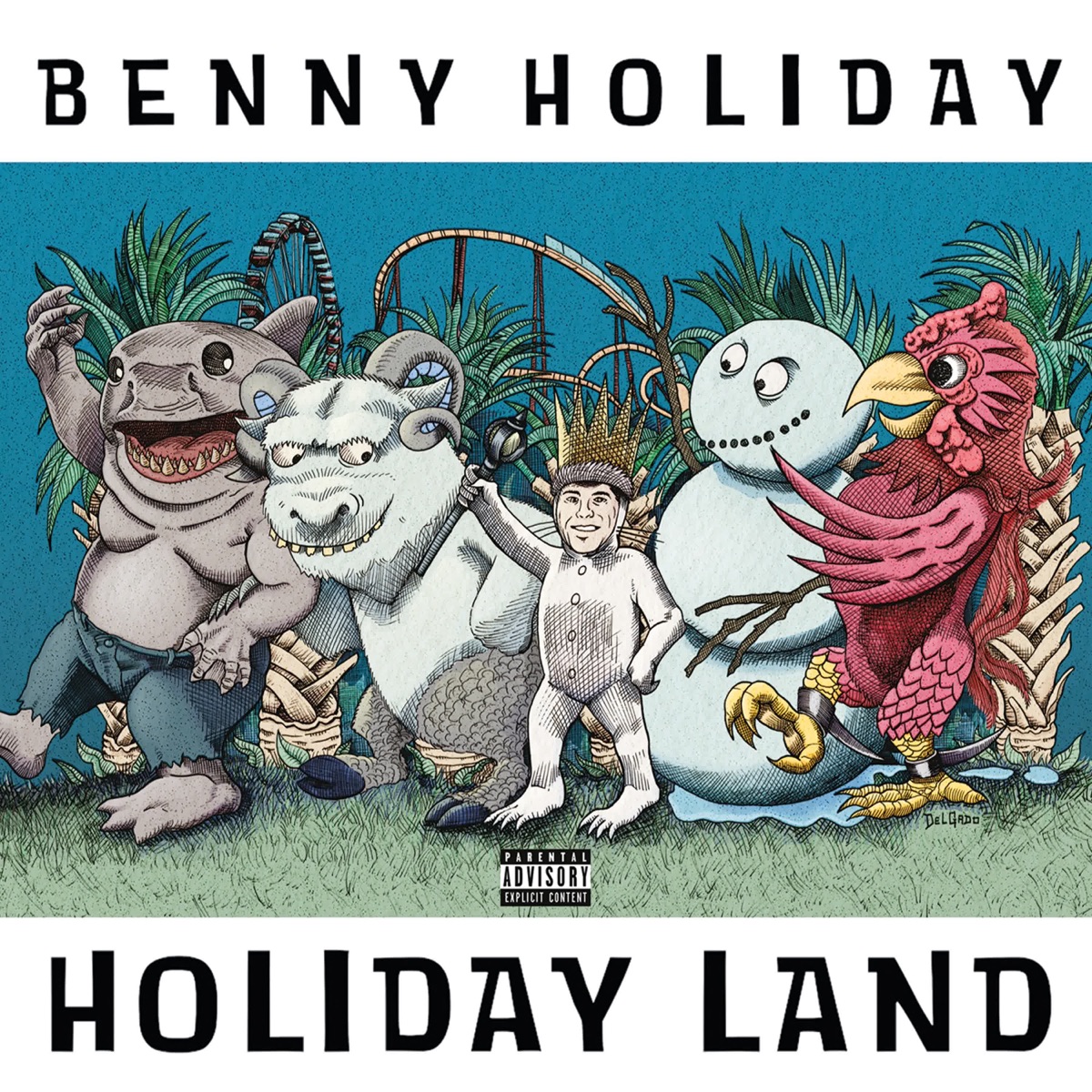 Holiday Land by Benny Holiday album cover