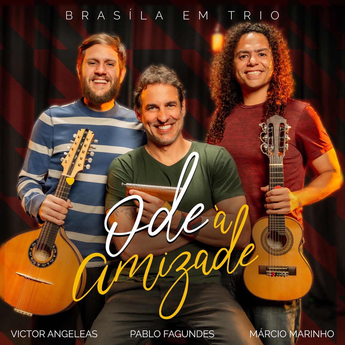 Ode À Amizade - EP by Victor Angeleas, Pablo Fagundes & Márcio Marinho album cover