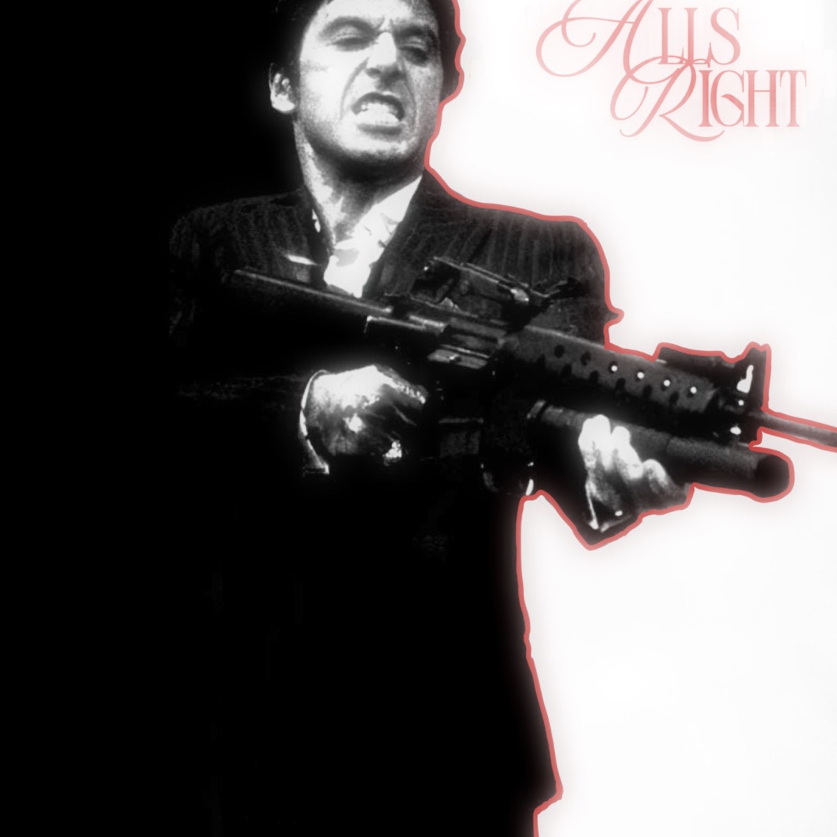 ALLS RIGHT - Single by 22saintt album cover