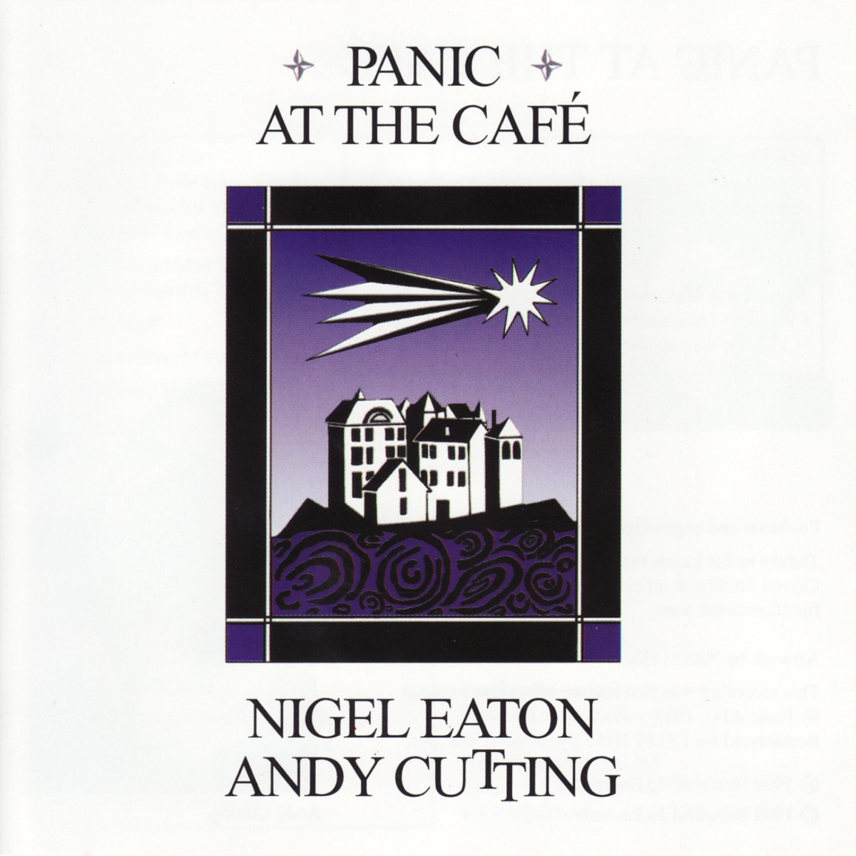 Panic at the Cafe by Nigel Eaton & Andy Cutting album cover