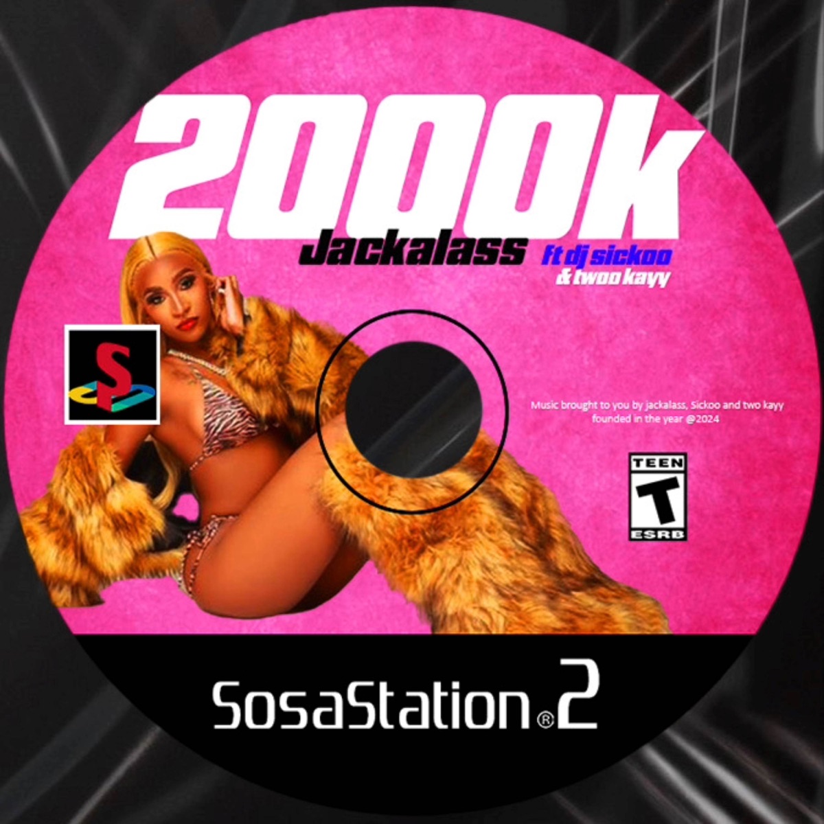 2000k - Single by Jackalass, Twoo Kayy & DJ Sickoo album cover