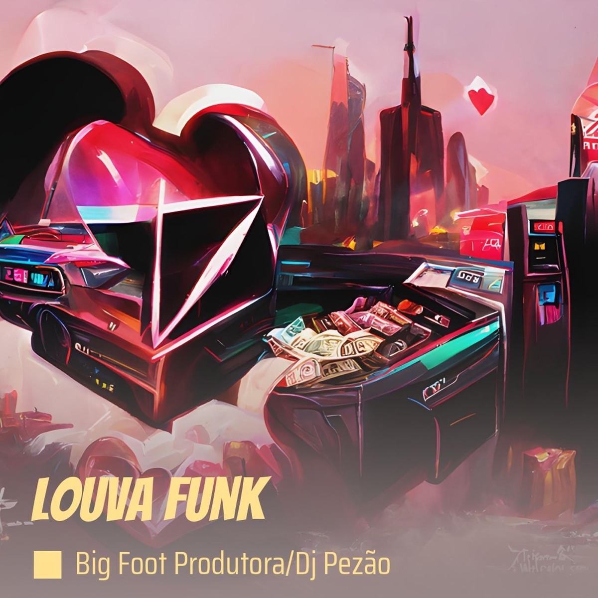 Louva Funk (Live) - EP by BIG FOOT PRODUTORA & DJ Pezão album cover