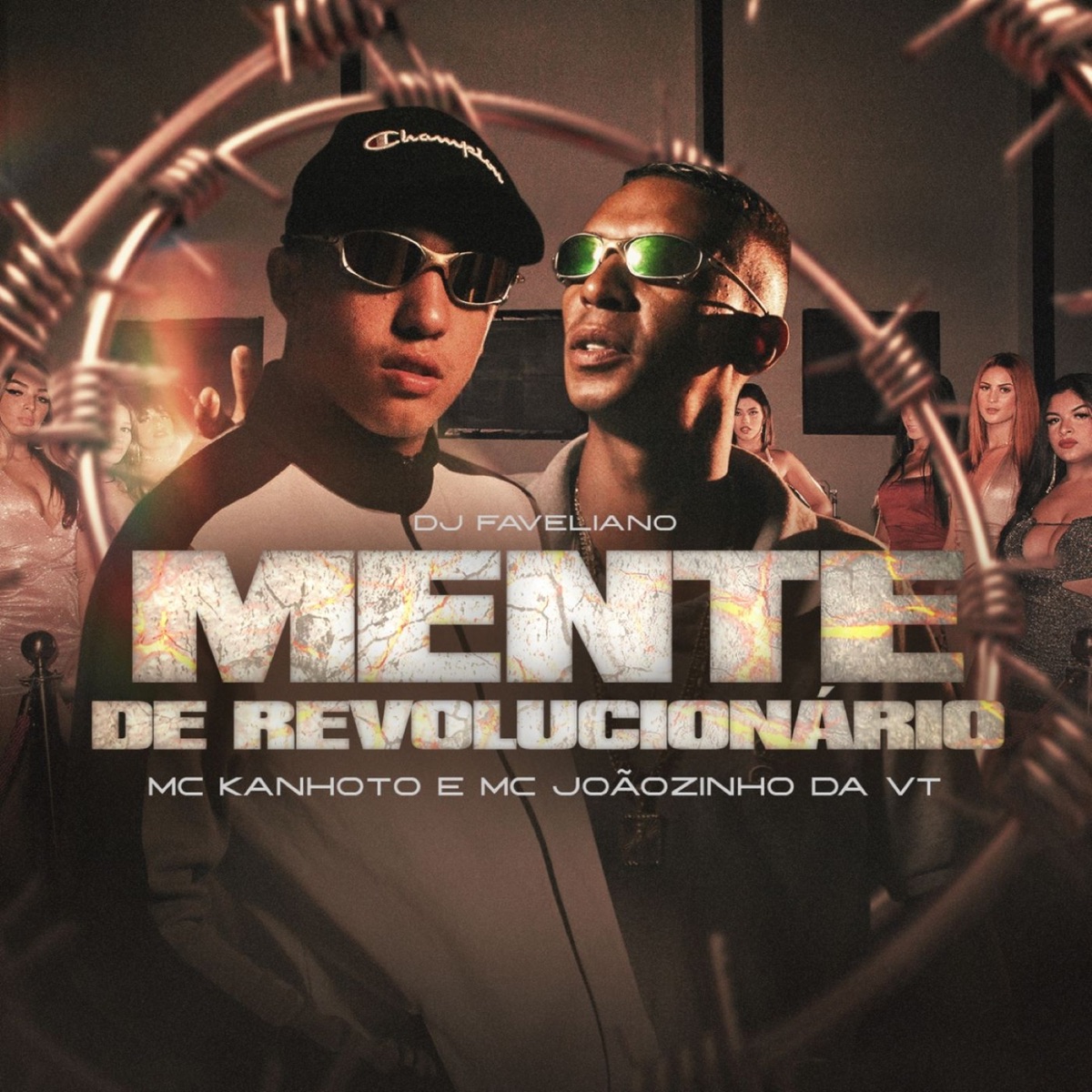 Mente de Revolucionário - Single by Mc Kanhoto, MC Joãozinho VT & DJ Faveliano album cover