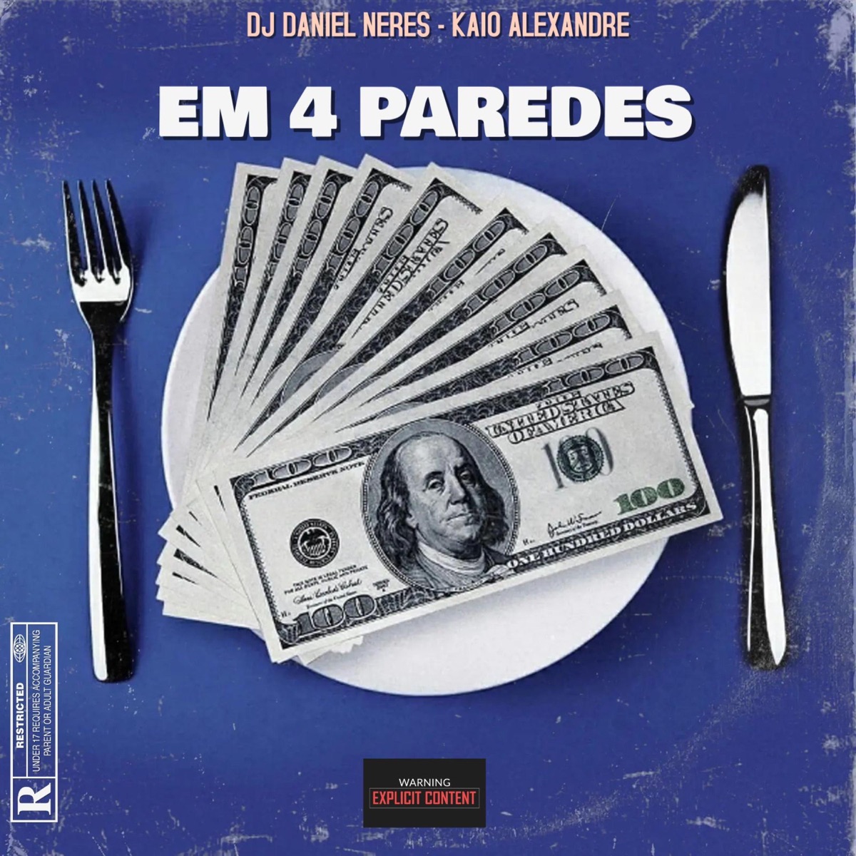 EM 4 PAREDES (feat. KAIO ALEXANDRE) [ELETROFUNK] - Single by Dj Daniel Neres album cover