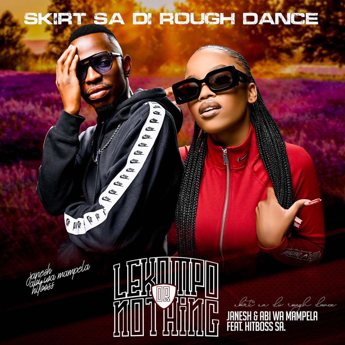 Skirt sa di Rough Dance (feat. Hitboss SA & Riri Aj) - Single by Janesh & Abi wa Mampela album cover