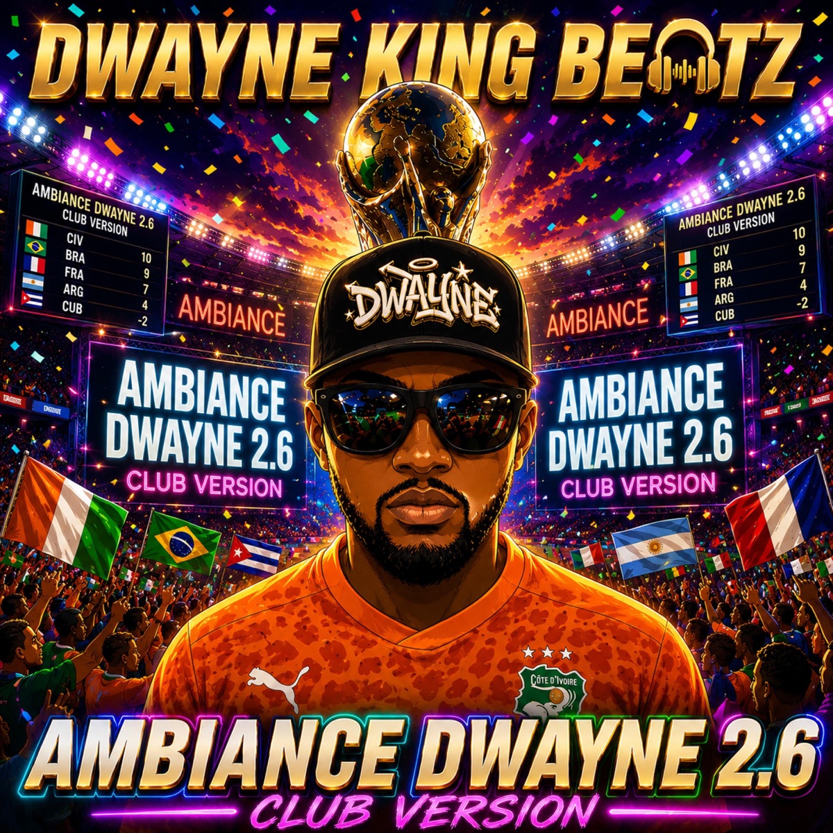 Ambiance Dwayne 2.6 (Club Version) - Single by Dwayne King Beatz album cover