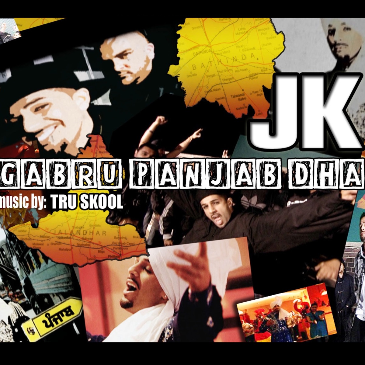 Gabru Panjab Dha - Single by JK & Tru-Skool album cover