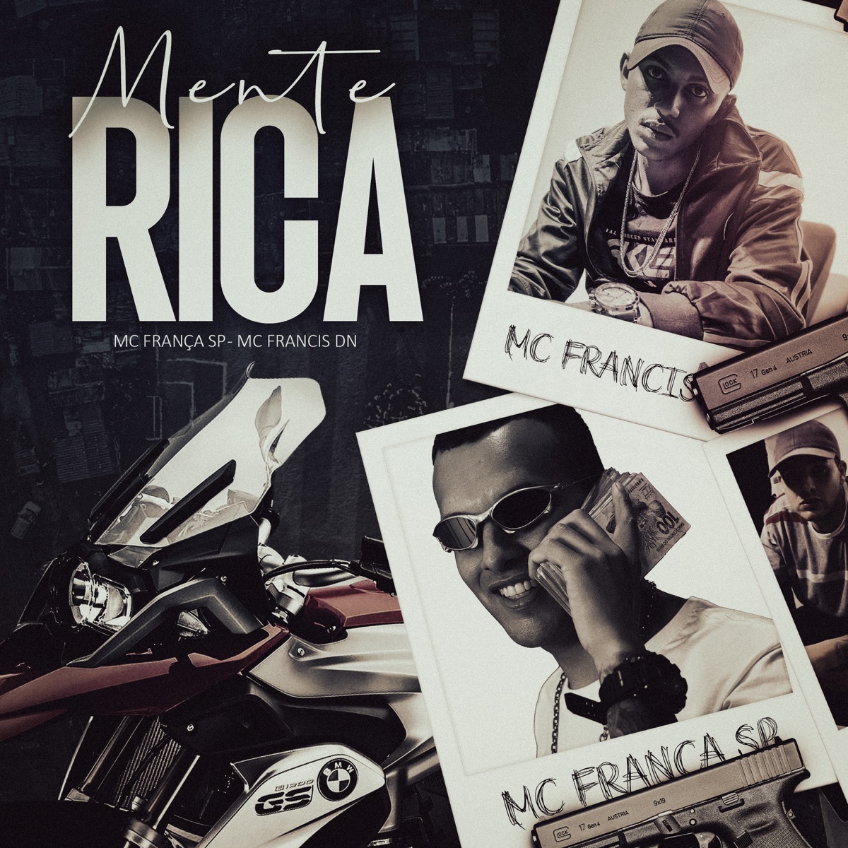 Mente Rica - Single by Mc França SP & mc francis dn album cover
