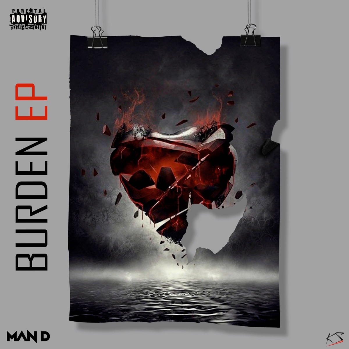 Burden - Single by Man D album cover