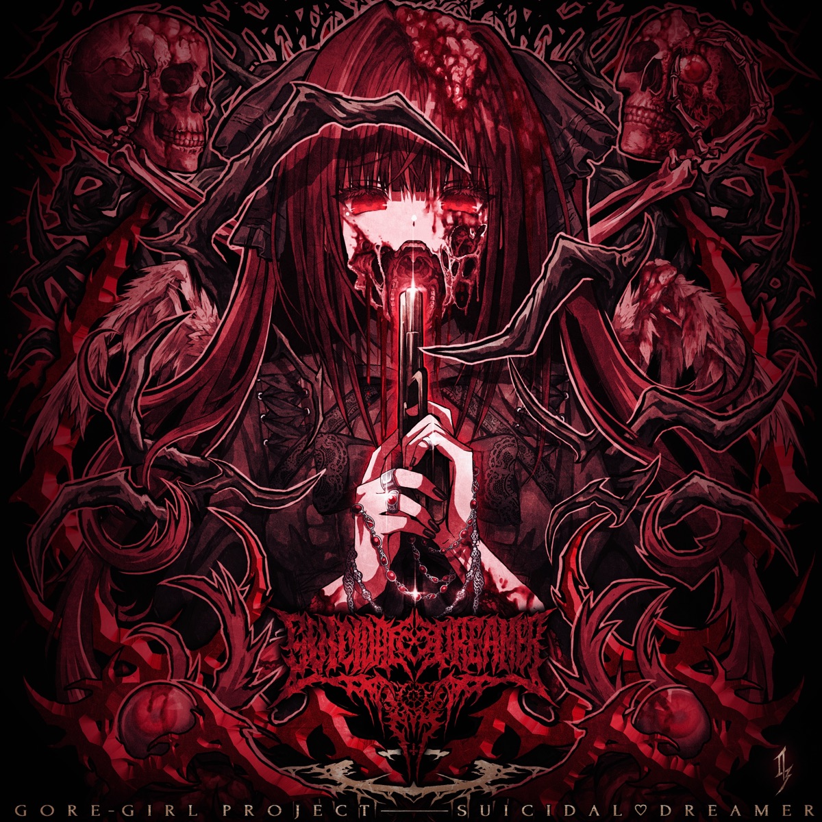 Suicidal Dreamer - Single by GORE-GIRL PROJECT album cover