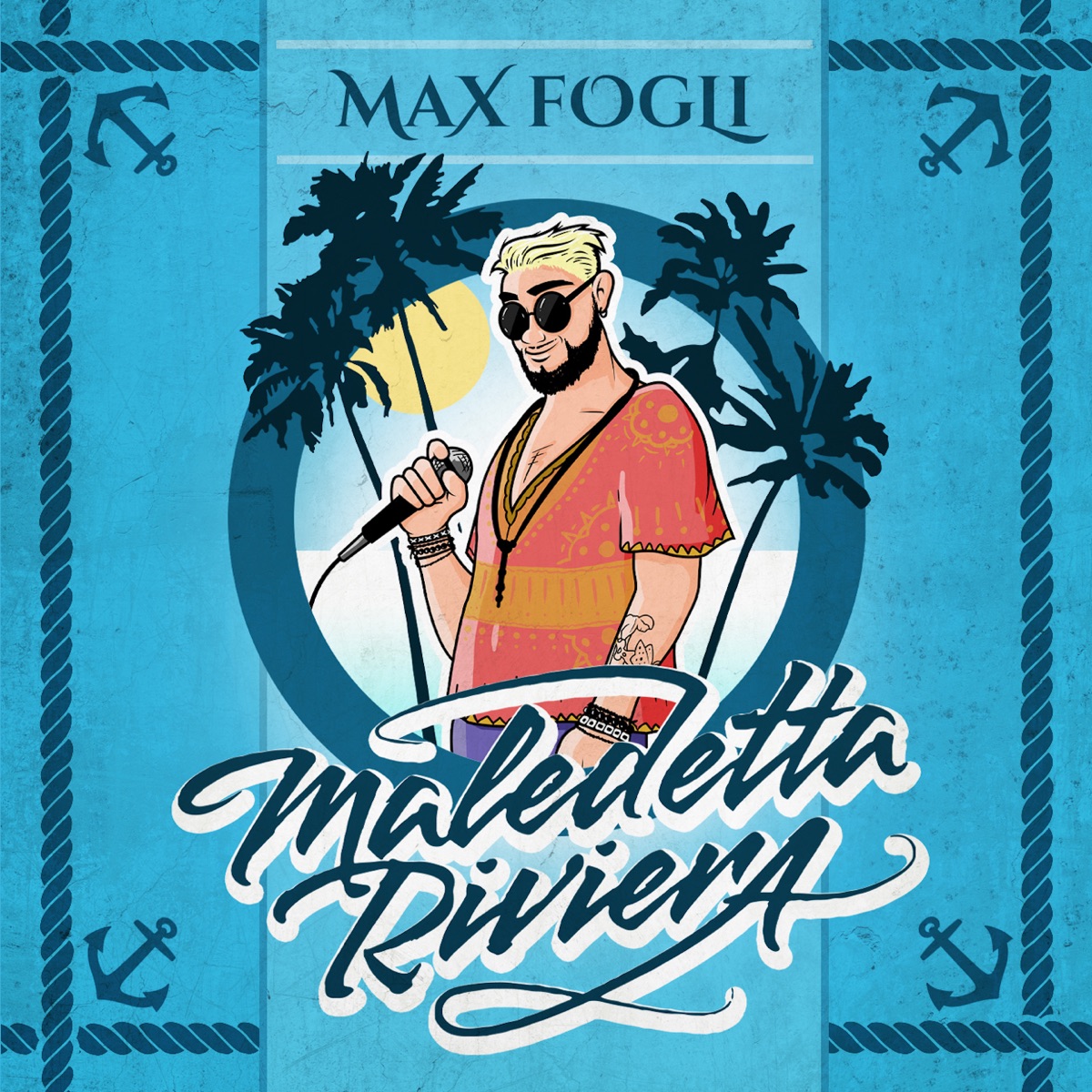 MALEDETTA RIVIERA by Max Fogli album cover