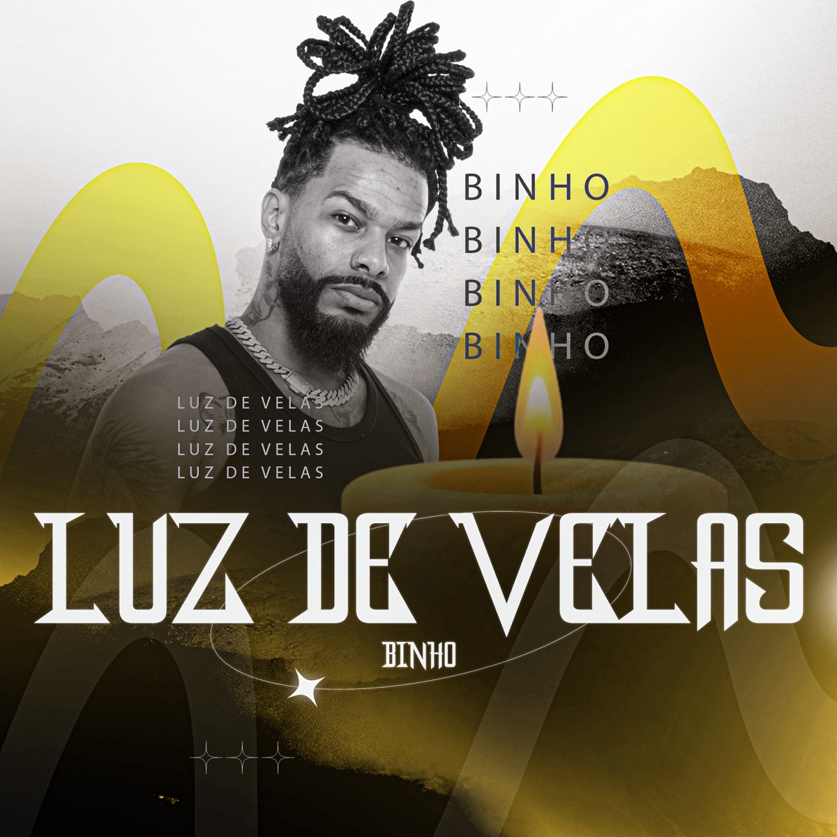 Luz de Velas - Single by Binho album cover
