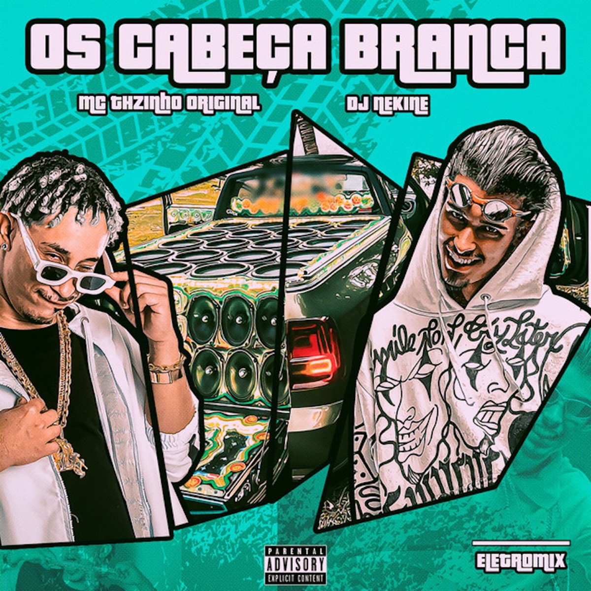 Os Cabeça Branca - Single by Mc THzinho Original & DJ Nekine album cover