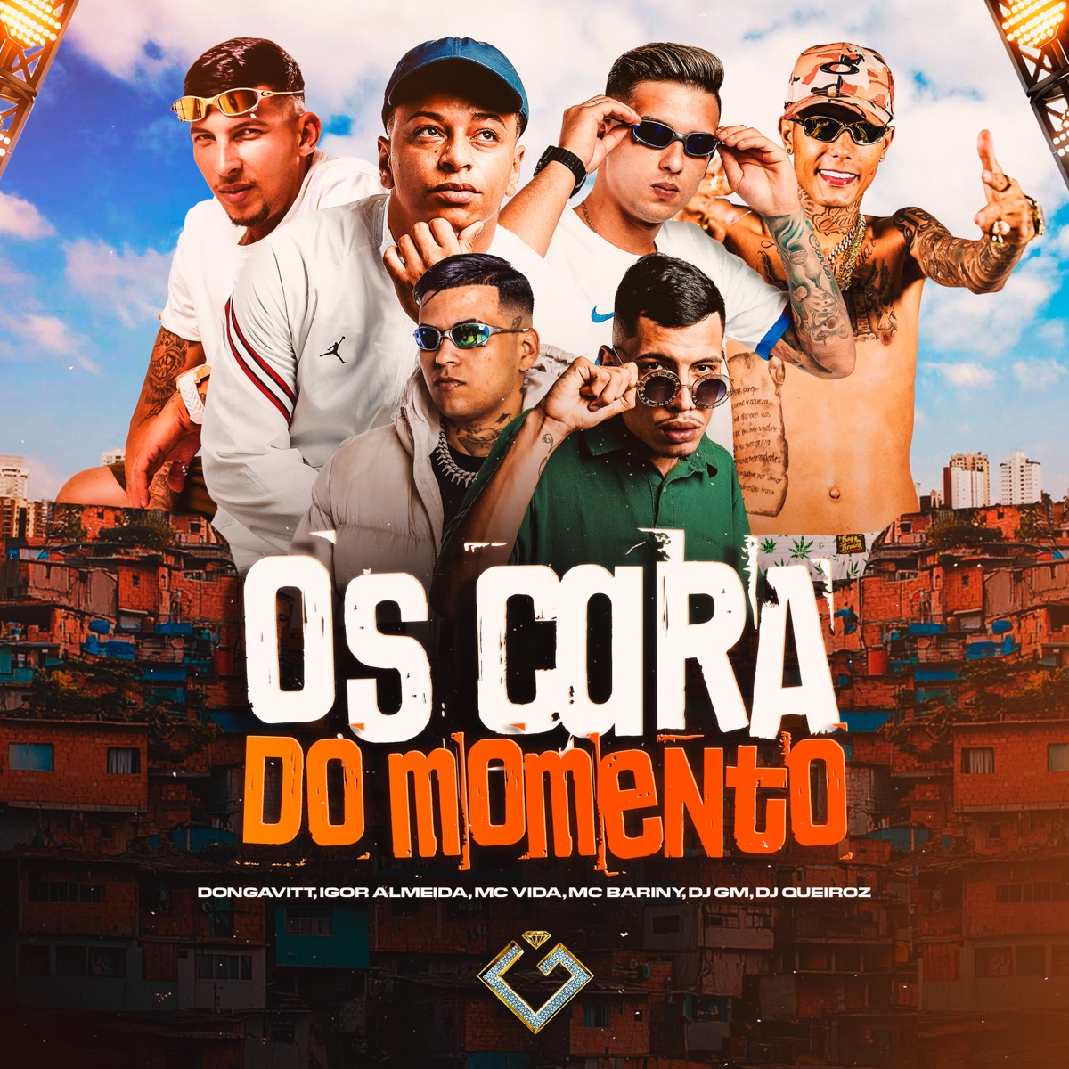 Os Cara do Momento (feat. DonGavitt, Mc Vida & Igor Almeida) - Single by DJ GM, Dj Queiroz & Mc Bariny album cover