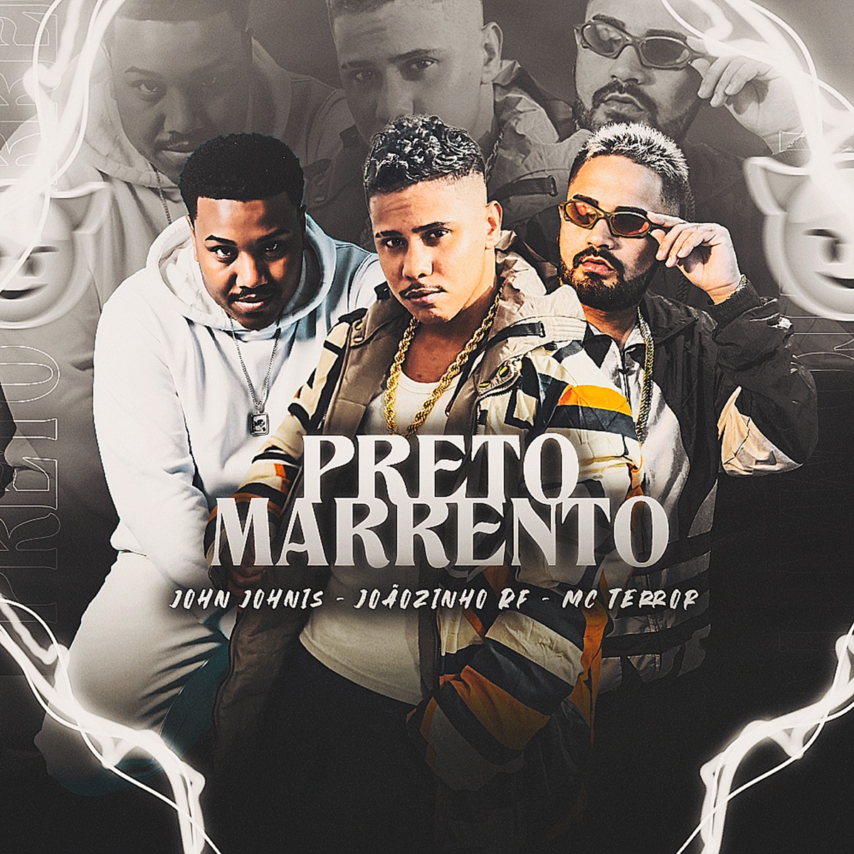 Preto Marrento - Single by Joaozinho RF, MC Terror & John Johnis album cover