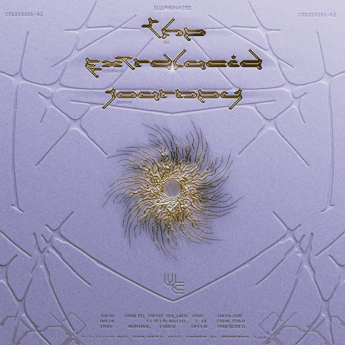 The Extralucid Journey by Jack Space album cover