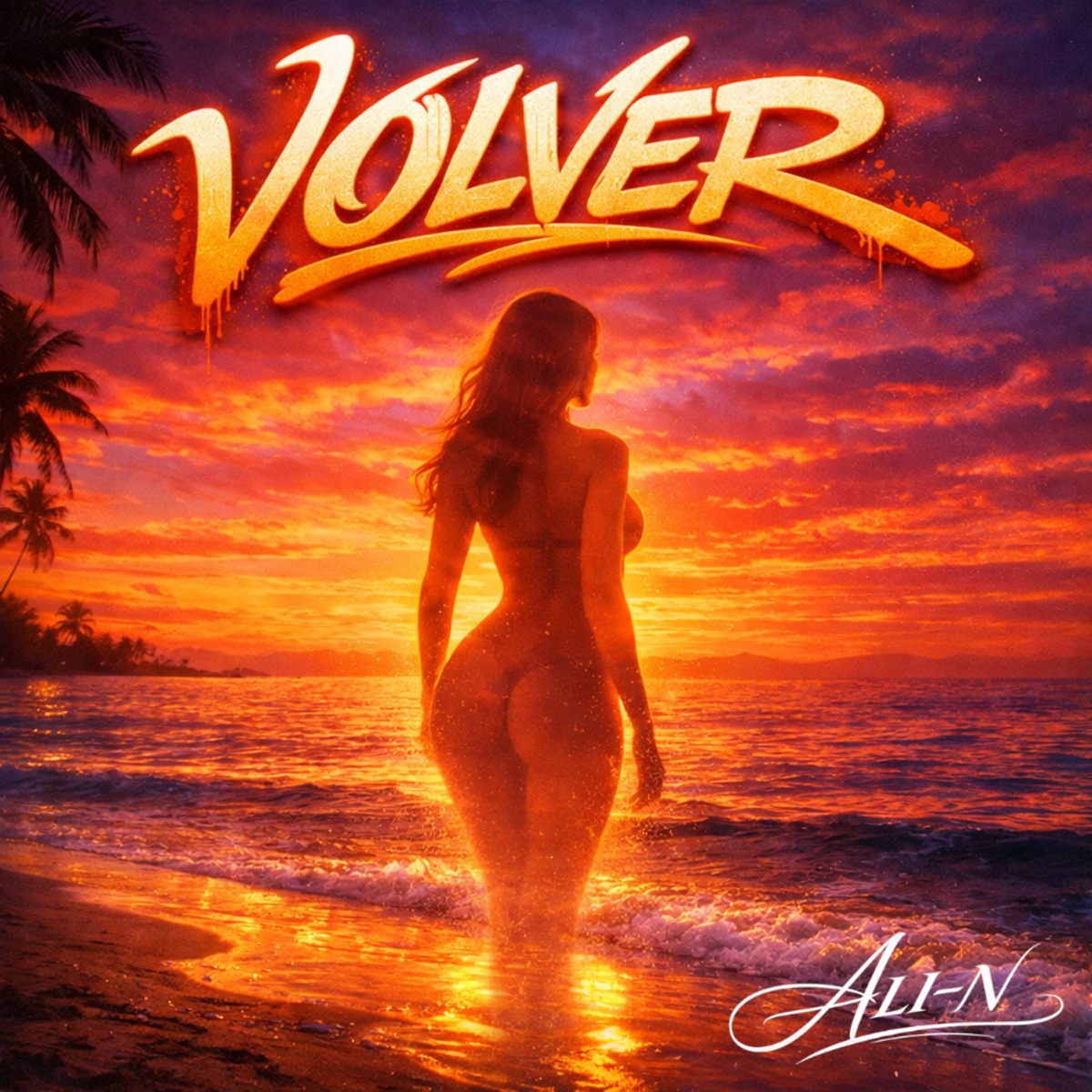 VOLVER (feat .Jovencito Millonario) - Single by Alin album cover