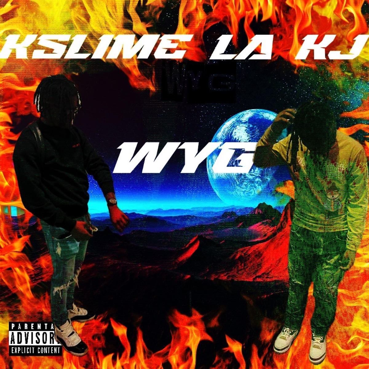 WYG (feat. Kslime) - Single by La kj album cover
