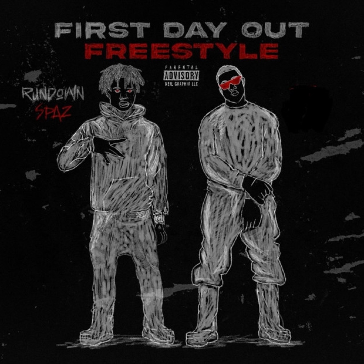 First Day Out (Freestyle), Pt. 2 - Single by Rundown Spaz album cover