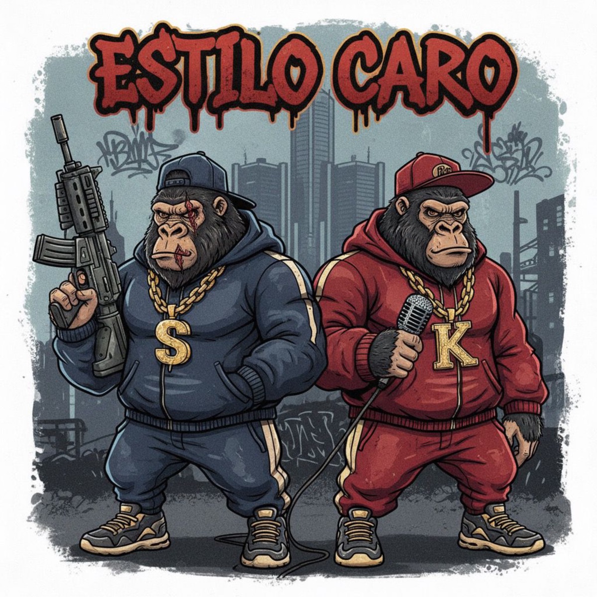 Estilo Caro - Single by Steve OG Music & K-Lamar 99 album cover