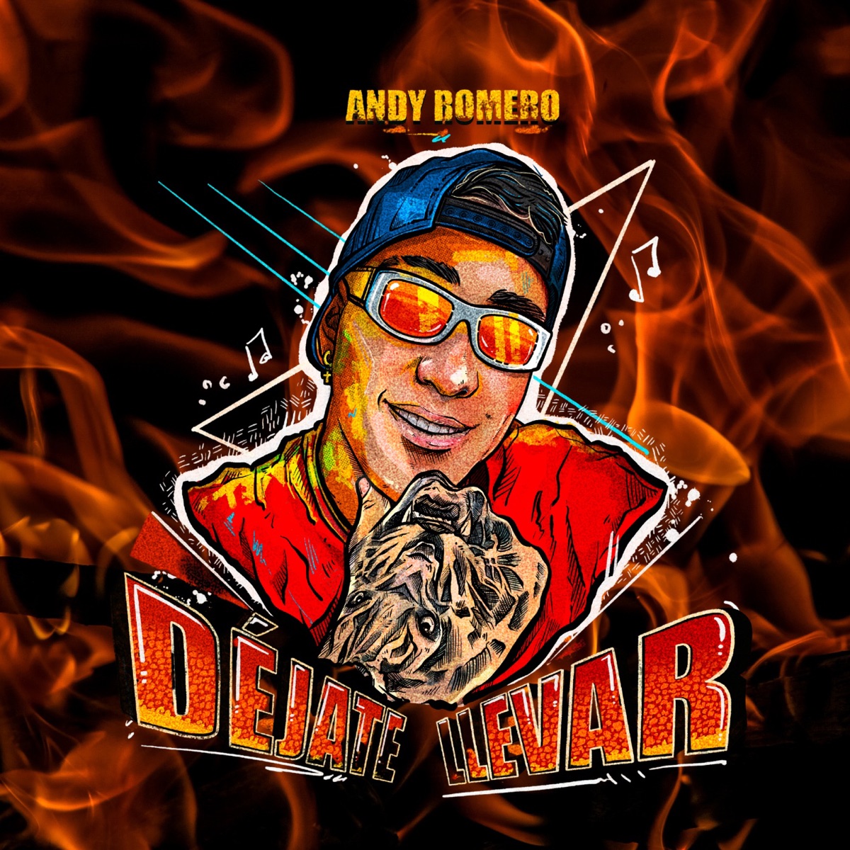 Déjate Llevar - Single by Andy Romero album cover