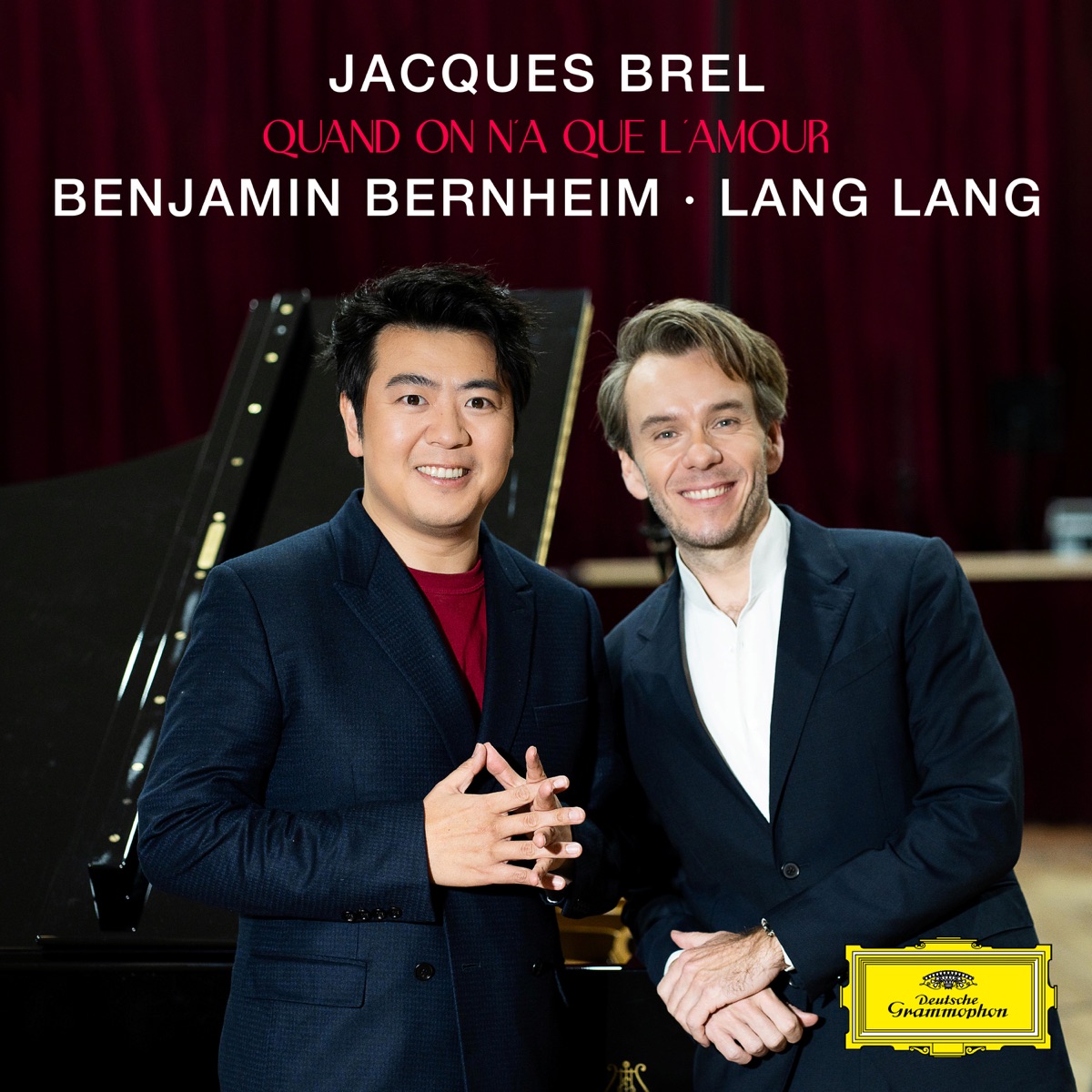 Brel: Quand on n'a que l'amour (Arr. Kerber for Tenor and Piano) - Single by Benjamin Bernheim & Lang Lang album cover