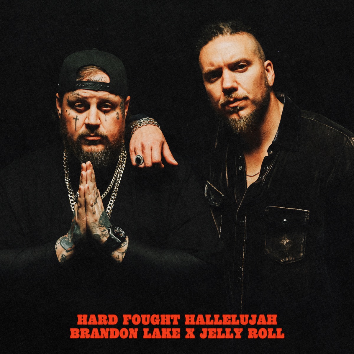 Hard Fought Hallelujah - Single by Brandon Lake & Jelly Roll album cover
