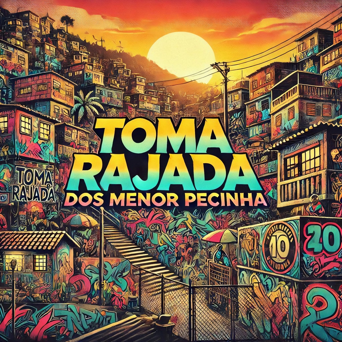 TOMA RAJADA DOS MENOR PECINHA - Single by DJ Nandinho Original, Mc DDSV & MC Hikari album cover