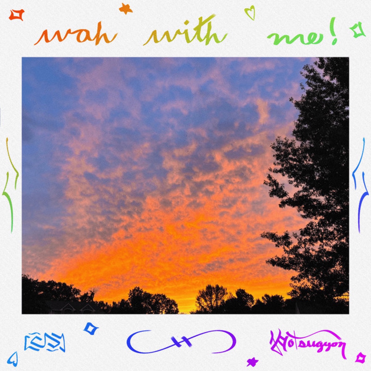 wah with me! - Single by Kyotsugyon album cover