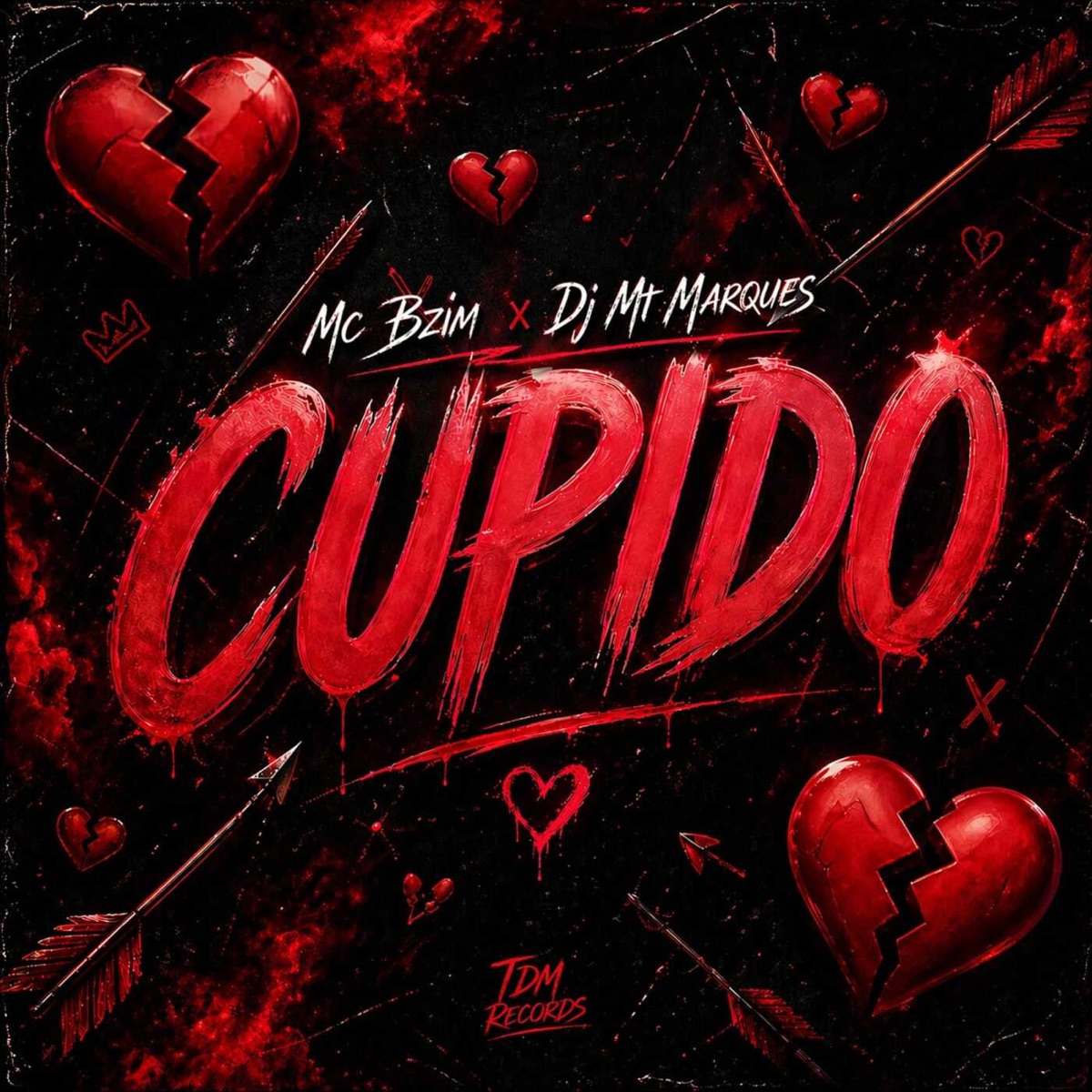CUPIDO - Single by Mc Bzim & Dj mt marques album cover