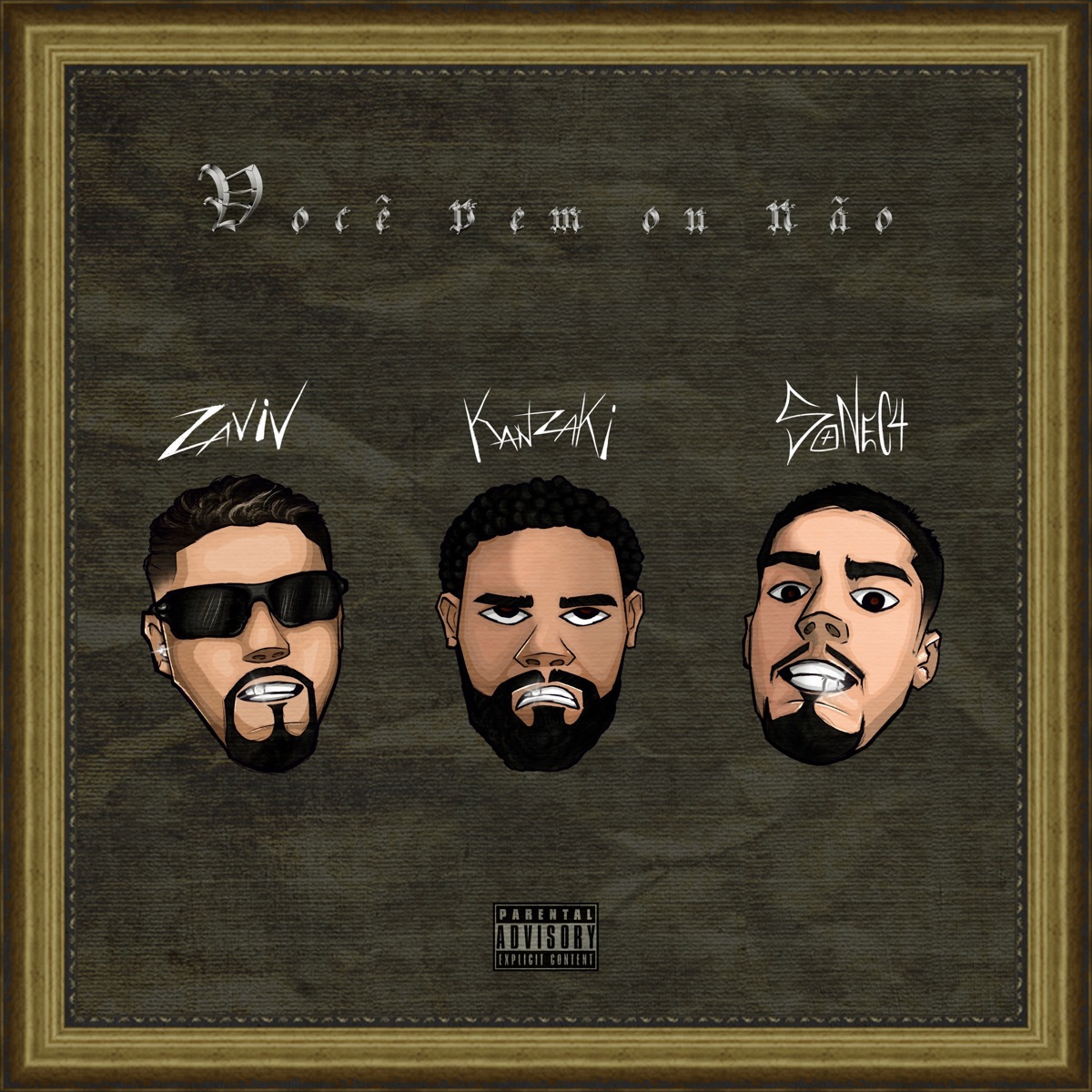 Você Vem ou Não (feat. Prod. Colombiano) - Single by Zaviv, Kanzaki & SONEC4 album cover