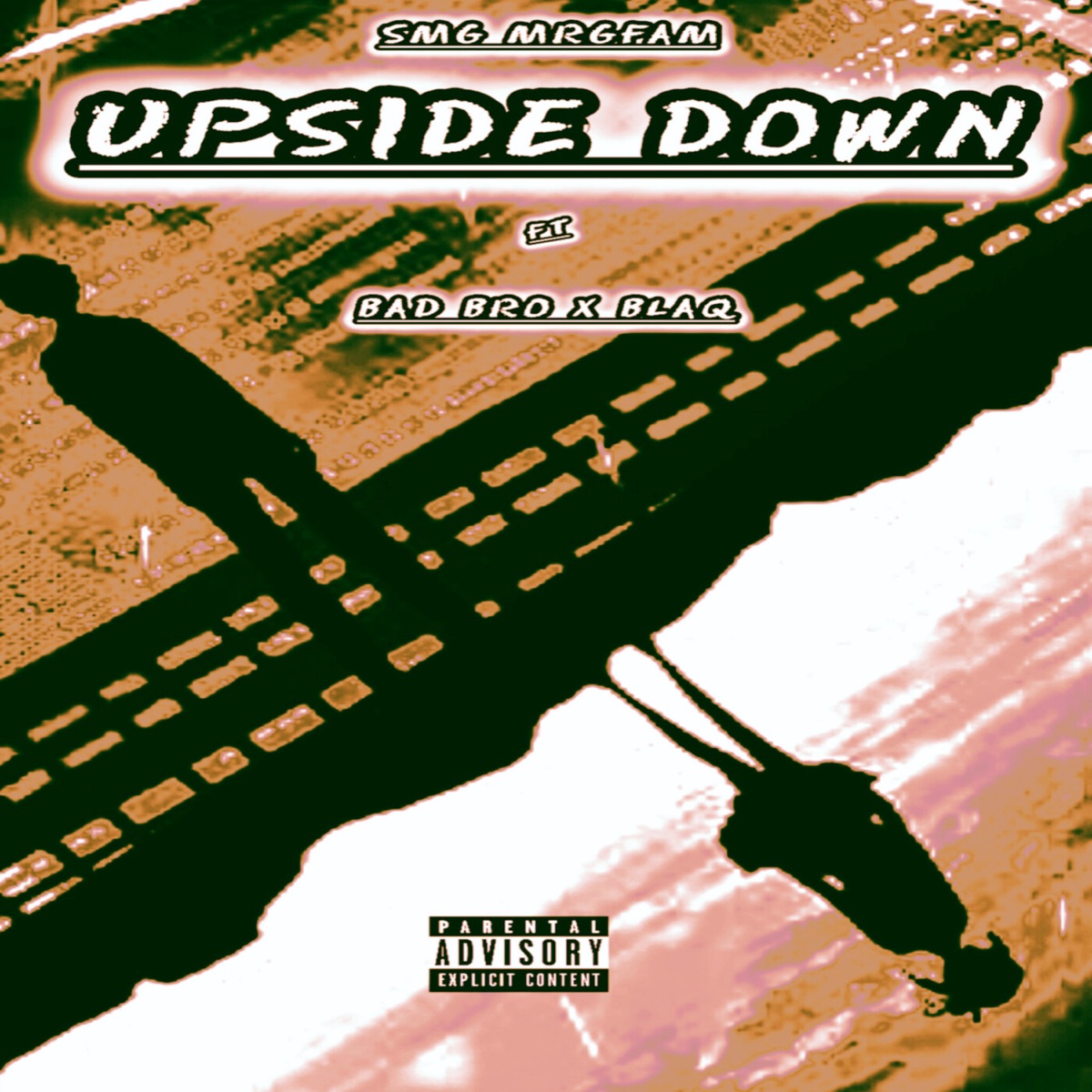 Upside Down (feat. Badbro & Blaq) - Single by Smg mrgfam album cover