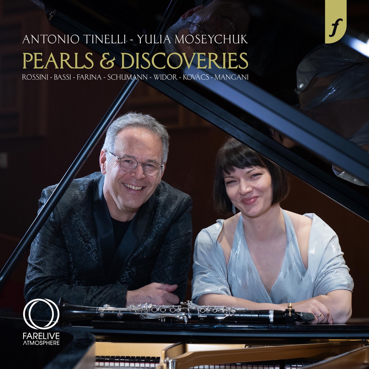 Pearls & Discoveries by Antonio Tinelli & Yulia Moseychuk album cover