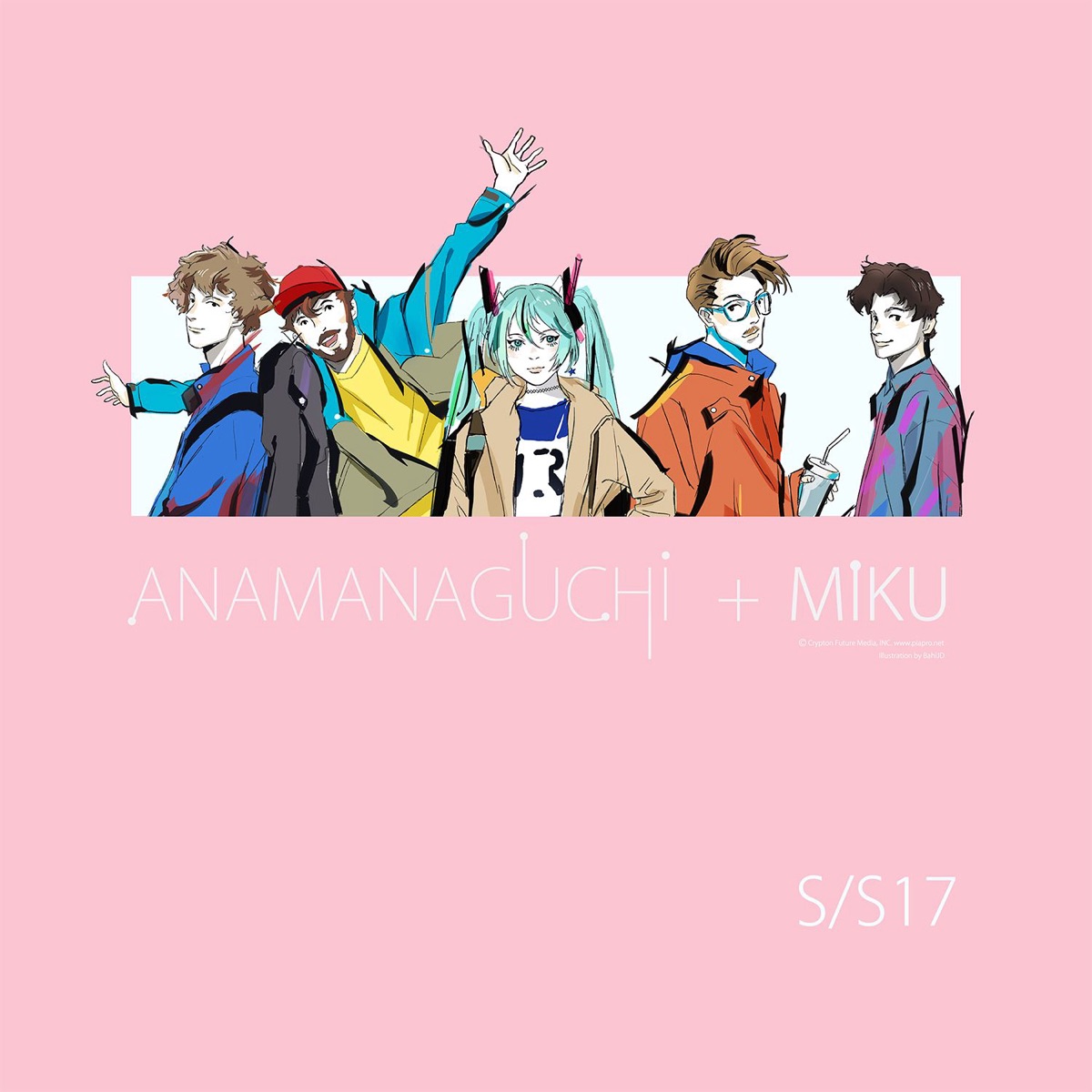 S/S17 by Anamanaguchi & Hatsune Miku album cover