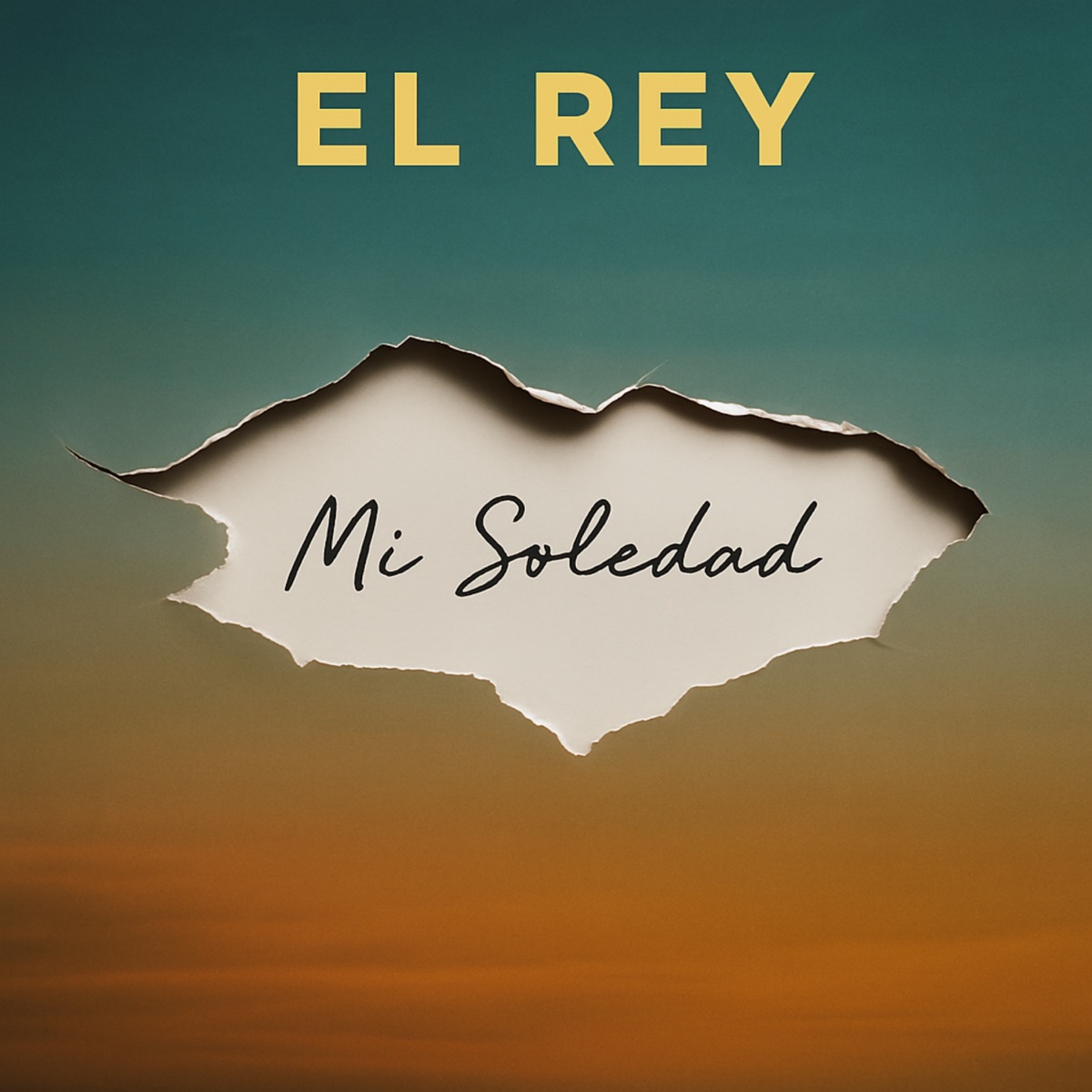 Mi Soledad - Single by El Rey album cover